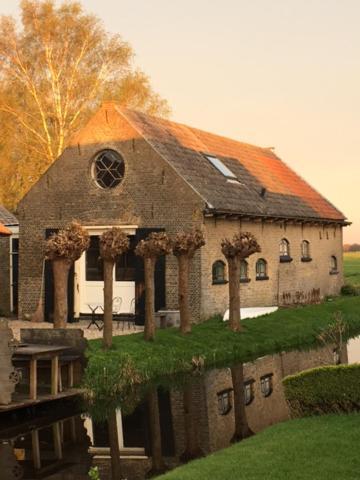 B&B De Beijersche Stee, Logies Aan De Waterkant Stolwijk Exterior foto